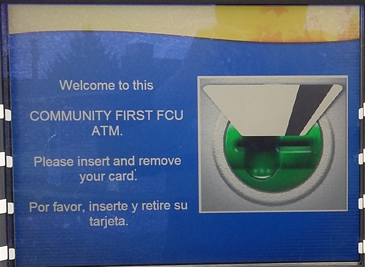 Welcome to CFFCU ATM